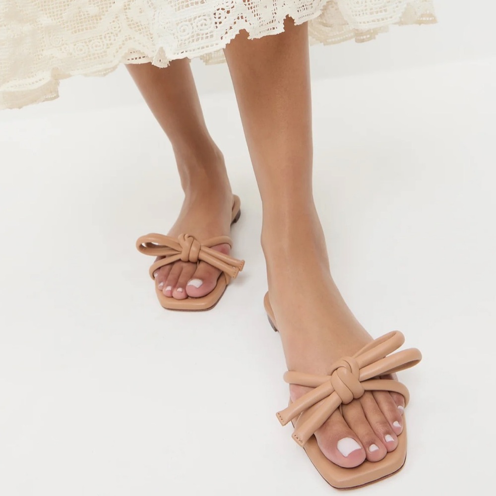 NEW Loeffler Randall Hadley Bow Sandal